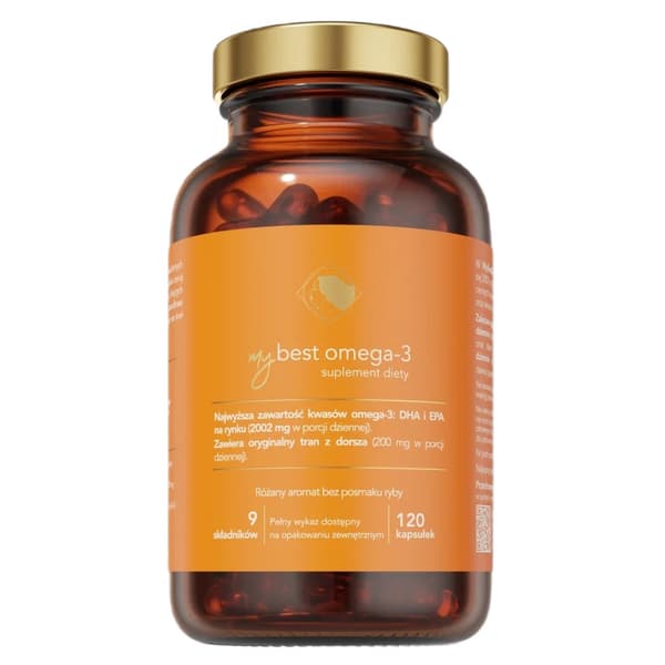 MyBestPharm Omega-3 Kapselit, 120 Kpl