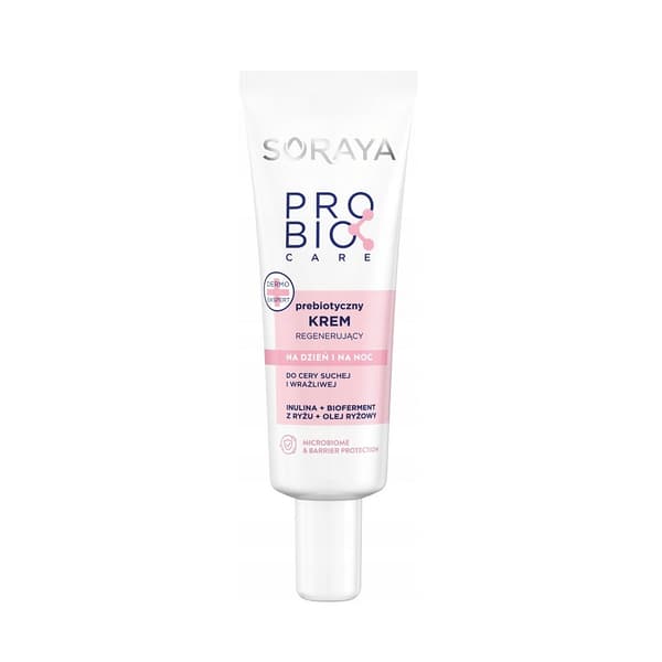 Soraya Probio Care Återställande Prebiotisk Kräm för Torr och Känslig Hud, 50 ml