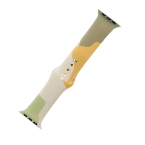 Moro-ranneke Apple Watchille Ultra/9/8/7/6/SE/5/4/3/2 (49mm/45mm/44mm/42mm) silikoniranneke, kelloaihe 6.