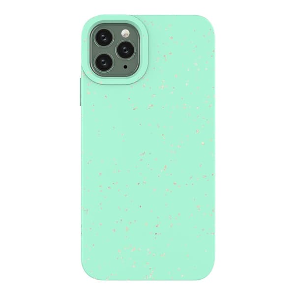 Miljøvenligt etui til iPhone 11 Pro - Silikonecover i mintfarve