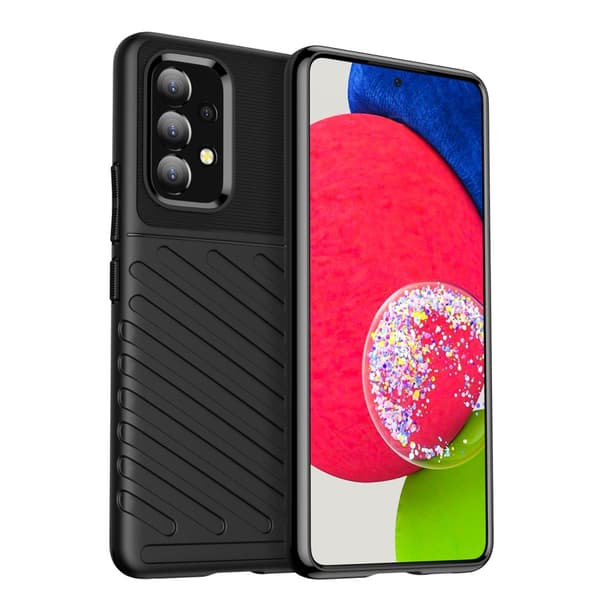Professionel Stødsikkert Cover til Samsung Galaxy A53 5G, Sort