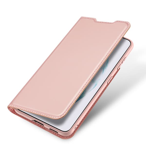 Dux Ducis Skin Pro suojakotelo käännettävällä läpällä Samsung Galaxy S22+ (S22 Plus) vaaleanpunainen