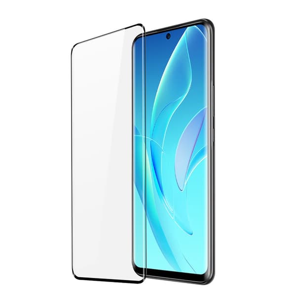 Dux Ducis Buet Glas Hærdet Skærmbeskytter til Honor 60 Pro med Sort Ramme