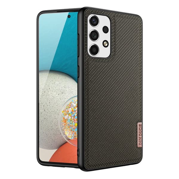 Dux Ducis Fino suojakotelo nylonkankaalla Samsung Galaxy A73 vihreä
