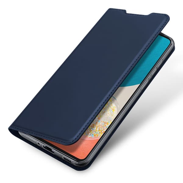 Dux Ducis Skin Pro suojakotelo läpällä Samsung Galaxy A73 sininen