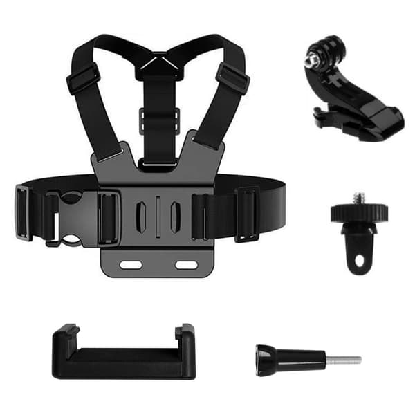 GoPro Rintavaljaat 5-in-1 tarvikkeet urheilukameroille GoPro, DJI, Insta360, SJCam, Eken
