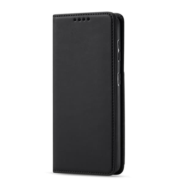 Samsung Galaxy S22+ Magnetiskt Korthållarfodral - Svart Plånbok & Ställfunktion