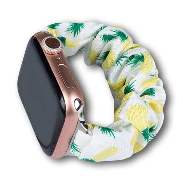 Elastiskt Tygband för Apple Watch 7 / 6 / 5 / 4 / 3 / 2 / SE (41 / 40 / 38mm) Ananas Design Armband