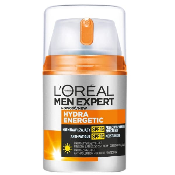 L'Oreal Paris Men Expert Hydra Energetic Återfuktande Kräm mot Trötthetstecken SPF15, 50ml