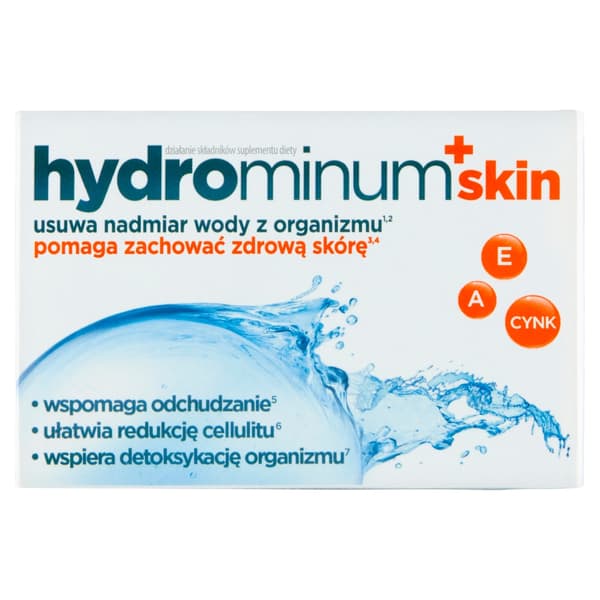 Hydrominum + Hudpleje, 30 tabletter