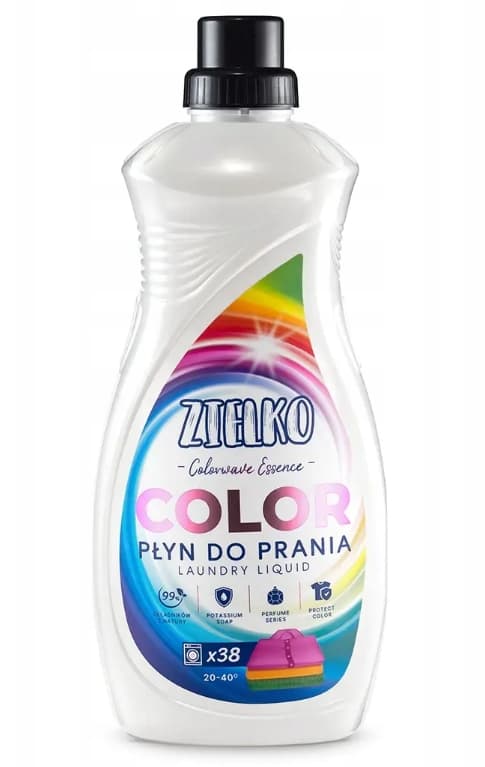 Zielko Colorwave - Nestesaippua värikkäille tekstiileille, 1.52 l
