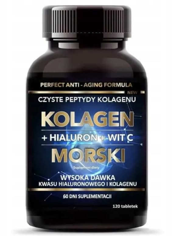 Intenson Perfekt Anti-Aging Formel Havkollagen + Hyaluron + C-Vitamin, 120 tabletter