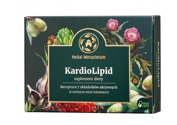 Luontaistuote Monasterium KardioLipid, 30 kapselia