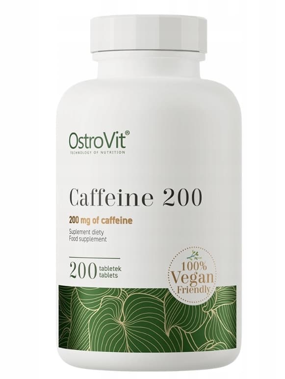 OstroVit Kofeiini 200 mg, 200 tablettia