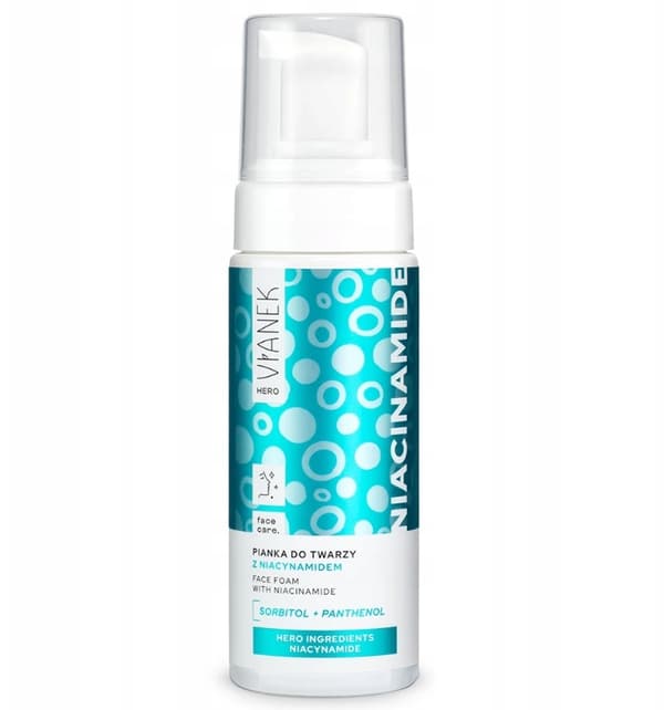Vianek Hero Niacinamid Ansigtsvaskskum med Niacinamid, 150 ml