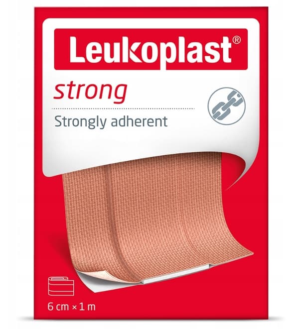 Leukoplast Stark Plåster med kompress 1 m x 6 cm, 1 styck
