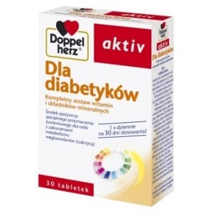 Ravintolisä Doppelherz Aktiv diabeetikoille - 30 tablettia