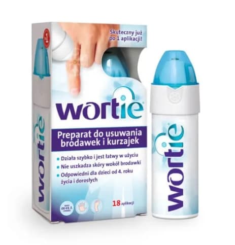 Wortie Vortefjerner, 50ml - Effektiv behandling til bekæmpelse af vorter og fodvorter