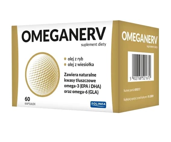 Omeganerv Ravintolisä, 60 kapselia