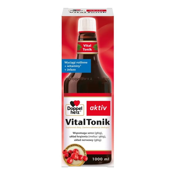 Doppelherz Aktiv Vital Tonic, flytande, 1000 ml