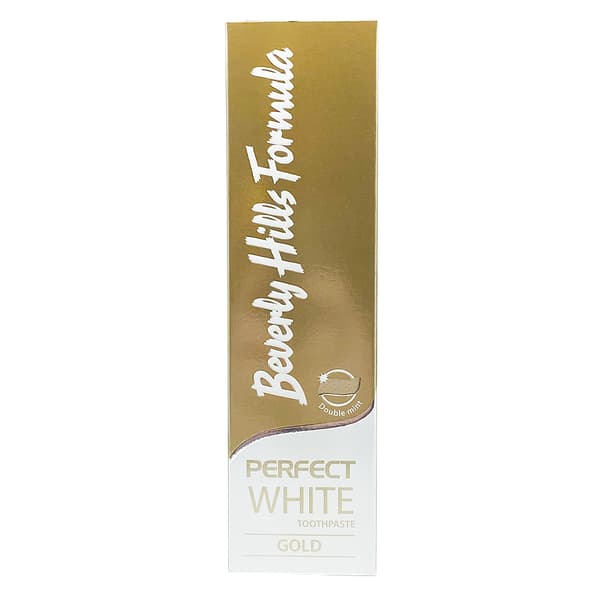 Beverly Hills Formula Perfekt Tandkräm Vitguld, 100 ml