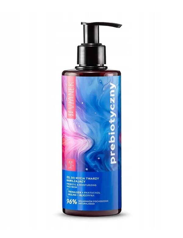Vianek Kosteuttava Prebioottinen Kasvopesugeeli, 300 ml