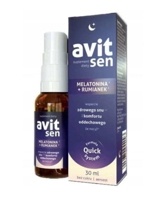 Avit Sen Tipat, 30 ml - Valmistettu Puolassa, Hyvinvointituote Unettomuuteen