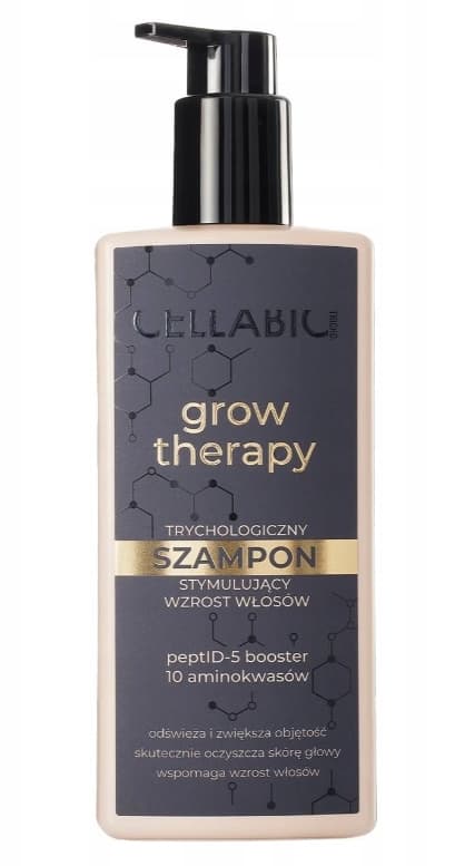 Cellabic Tricho Grow Terapi Herreshampoo til Hårvækst, 300 ml
