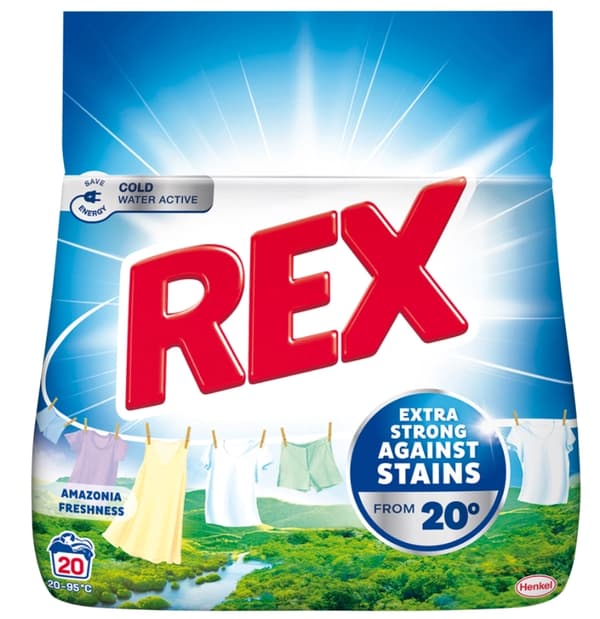 Rex Amazonia Friskhed Universalvaskemiddel, 1,1 kg