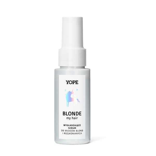 Yope Blonde Hiukseni Siloittava Seerumi vaaleille ja vaalennetuille hiuksille, 50 ml