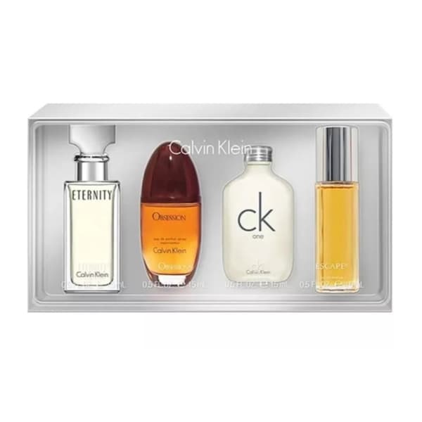 Calvin Klein Naisten Parfyymin Minisarja: Obsession, One, Escape & Eternity - 4x15ml