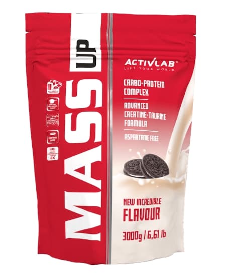 ActivLab Mass UP 3 kg Proteintilskud - Smag af Cookie