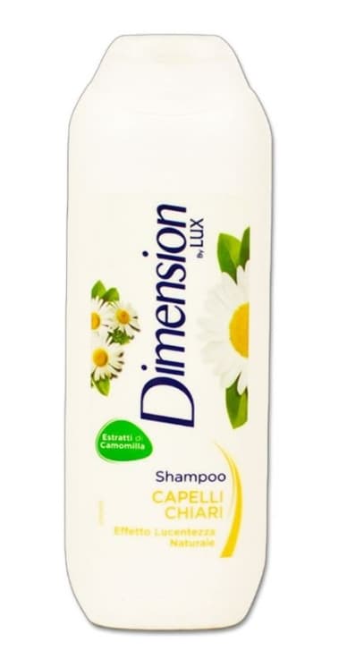 Dimension Kamilauute 2-in-1 Shampoo ja Hoitoaine vaaleille hiuksille, 250 ml