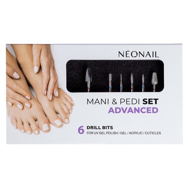NeoNail Avanceret Fræsersæt, 6 stk