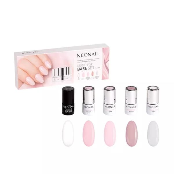 NeoNail Must Have Base Sarja Hybridipohjat, 5 x 3 ml