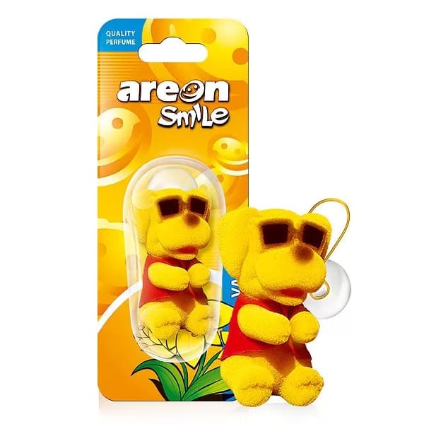 Areon Smile Toy Auton Ilmanraikastin Vanilja, 1 Kpl