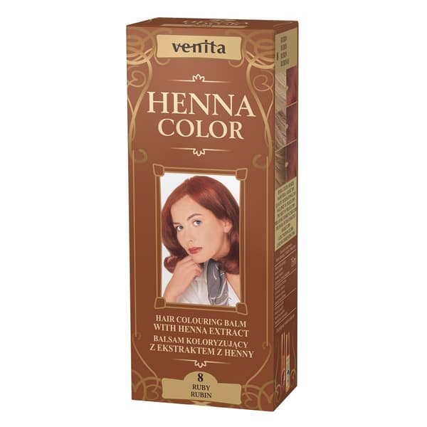 Henna Färgbalsam med Rubinnyans, 75 ml
