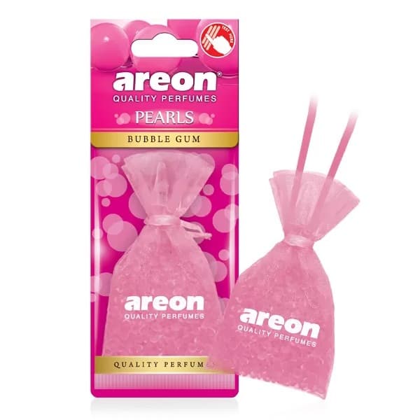 Areon Helmiä Auton Ilmanraikastinpussi Bubble Gum