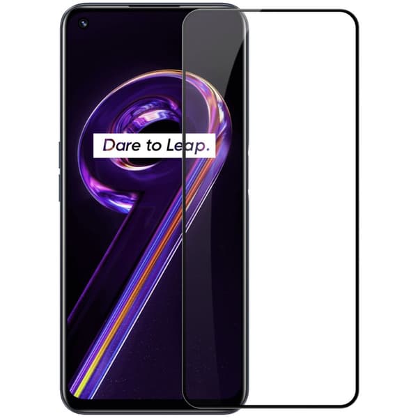 Nillkin CP+PRO ultratyndt hærdet glas med ramme 0,2 mm 9H til Realme 9 Pro i sort