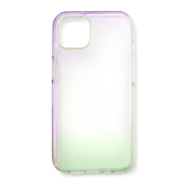 Aurora Etui iPhone 12 Pro Max Gel Neon Cover Lilla