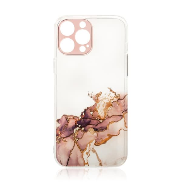 Xiaomi Redmi Note 11 Brun Marmor Etui - Slankt Gel-cover i Marmor Design