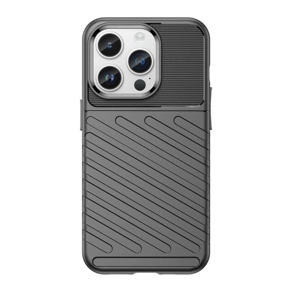 Thunder Case iPhone 14 Pro Max Iskunkestävä Musta Kuori