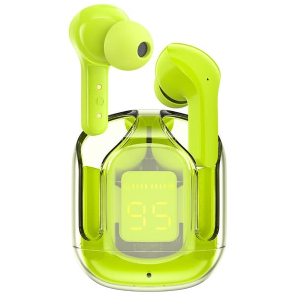 Acefast T6 trådlösa in-ear hörlurar TWS Bluetooth - grön