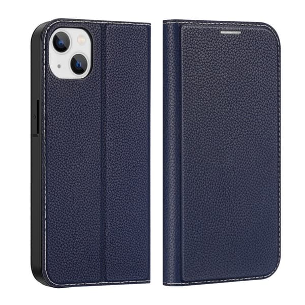 Dux Ducis Skin X2 - iPhone 14 Plus Suojakotelo magneettisella kannella, sininen