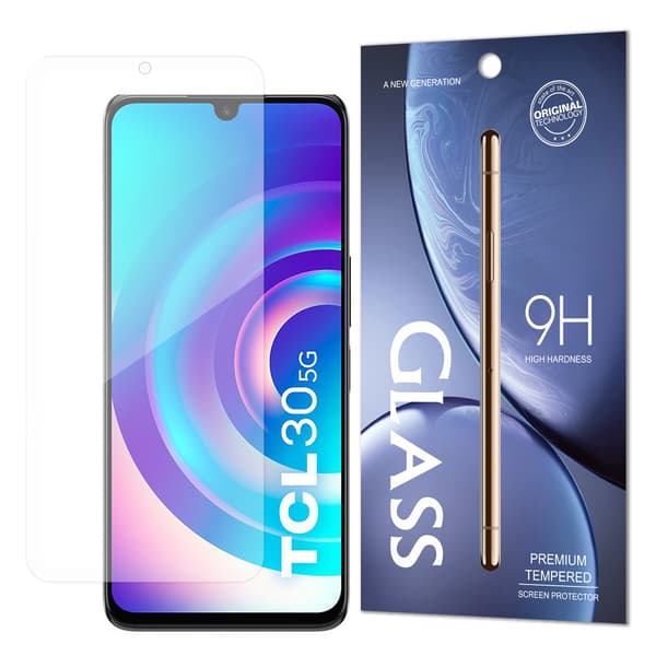 TCL 30 5G 9H Kovettunut Lasi Näytönsuoja (Kirjekuoripakkaus)