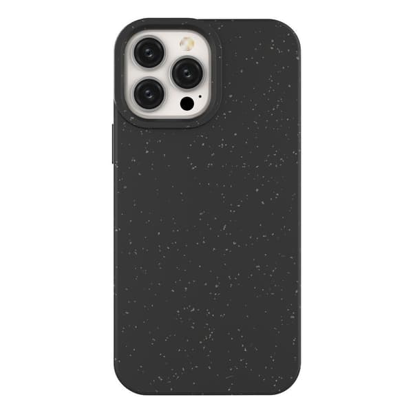 Miljøvenligt Silikone Cover til iPhone 14 Plus - Biologisk Nedbrydeligt Sort Etui