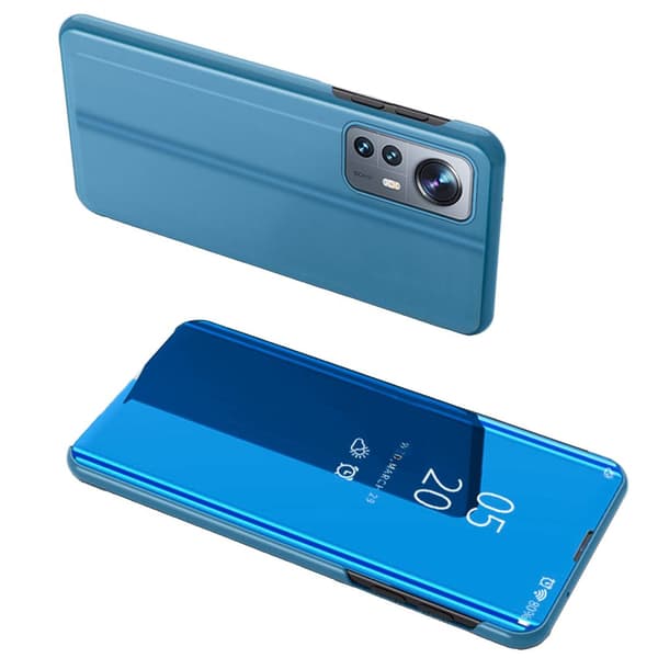Xiaomi 12 Lite Fodral - Blå Clear View Flip Case