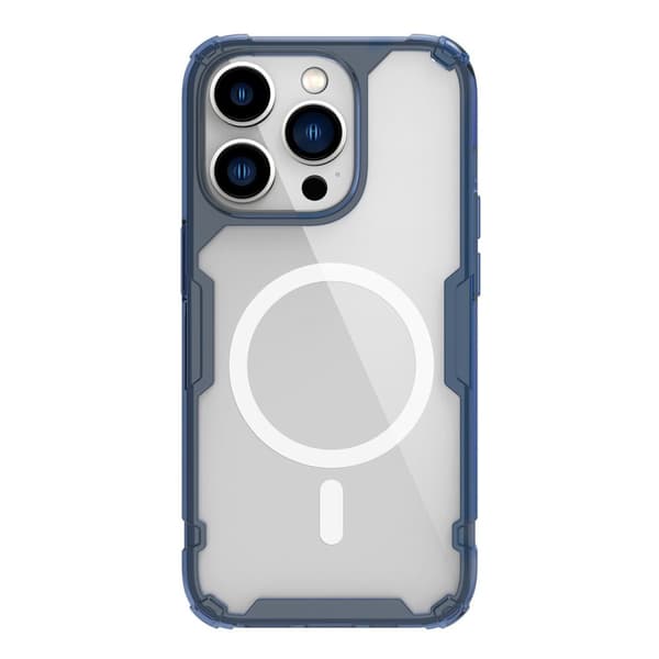 Nillkin Nature Pro Magneettinen Kotelo iPhone 14 Pro Max: Sininen MagSafe-suojakuori