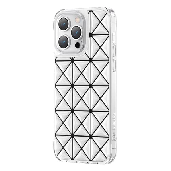 Kingxbar Miya Series hvid cover til bagside til iPhone 14 Plus