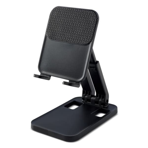 Sammenklappelig telefon- og tabletstativ (K15) – Sort